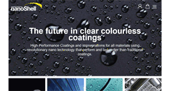 Desktop Screenshot of nanoshell.co.uk